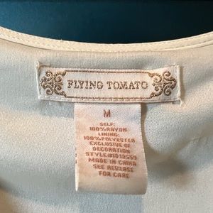 Flying Tomato embroidered dress, size M